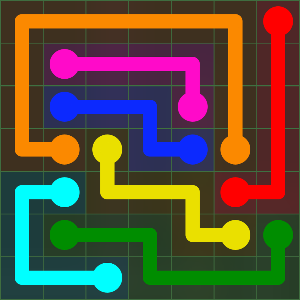 Flow Free 77 Solution