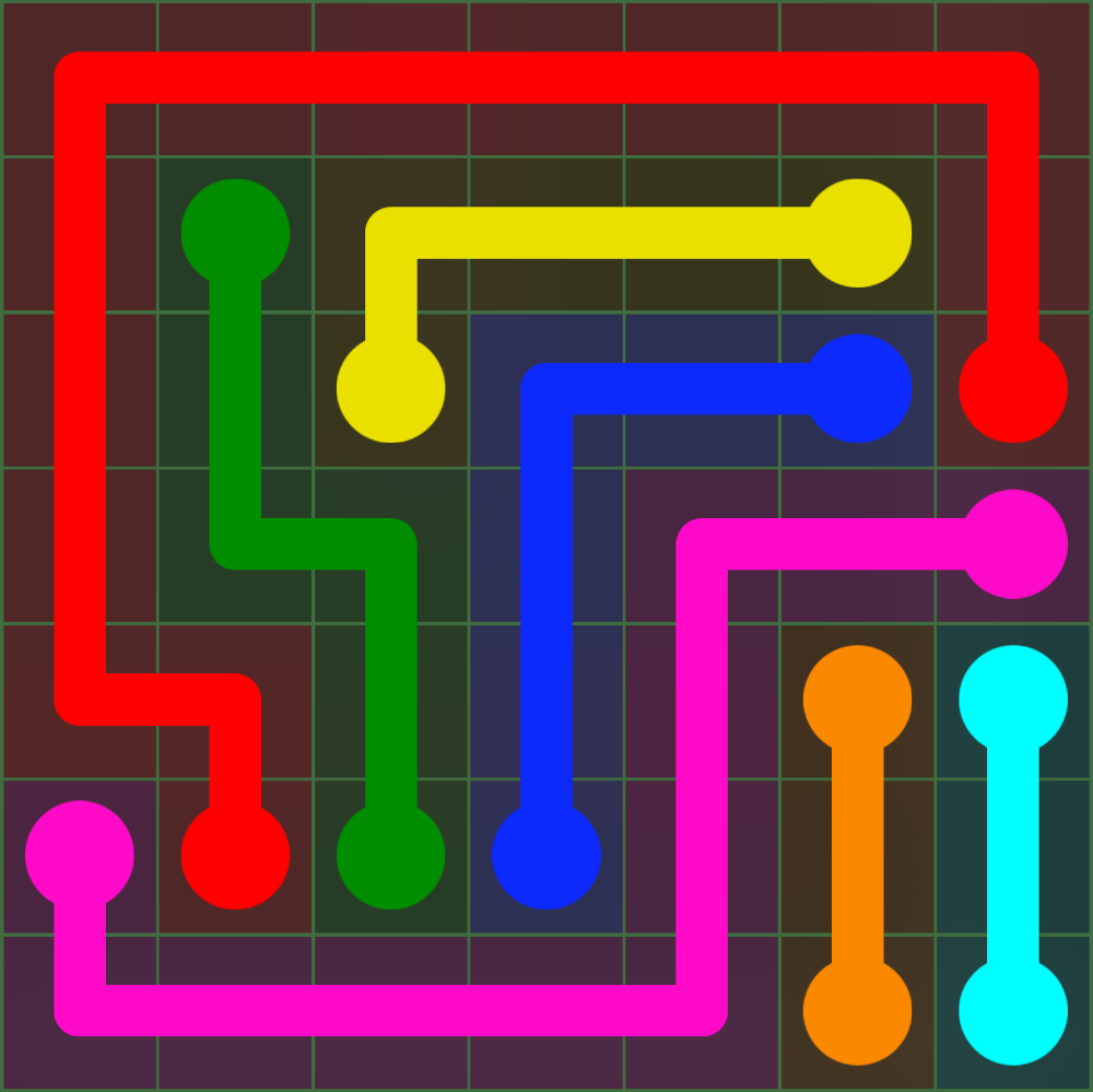 Flow Free 78 Solution
