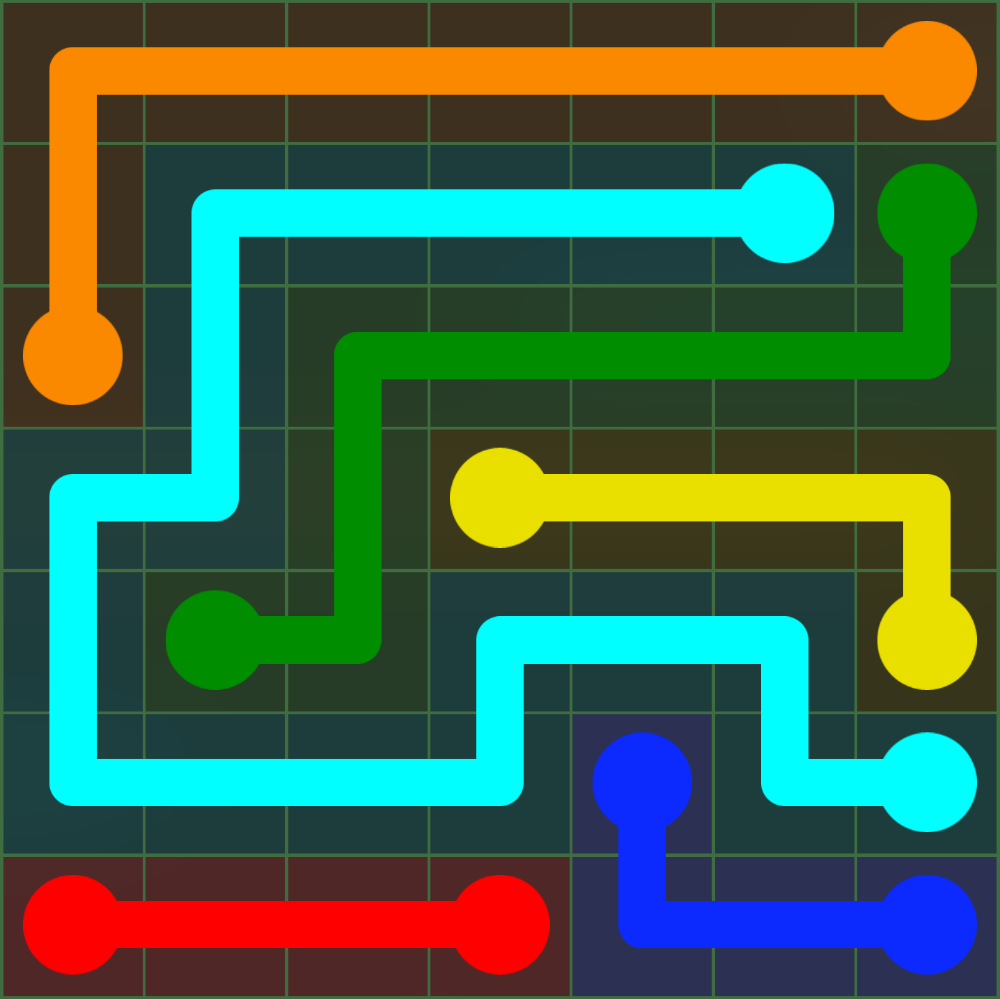 Flow Free 84 Solution
