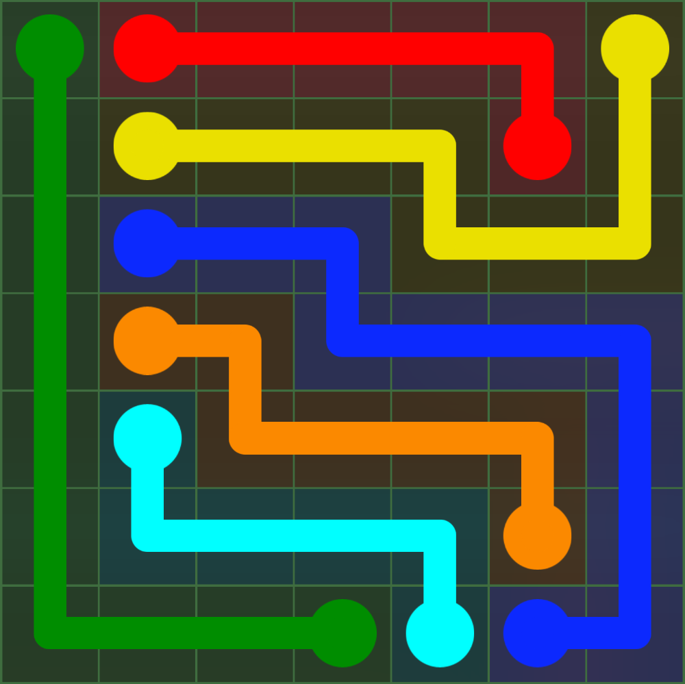 Flow Free 85 Solution