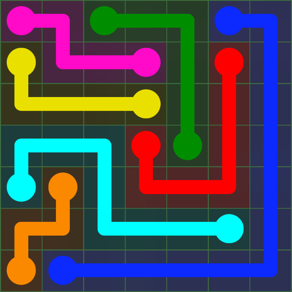 Flow Free 88 Solution