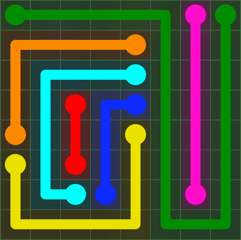 Flow Free 106 Solution