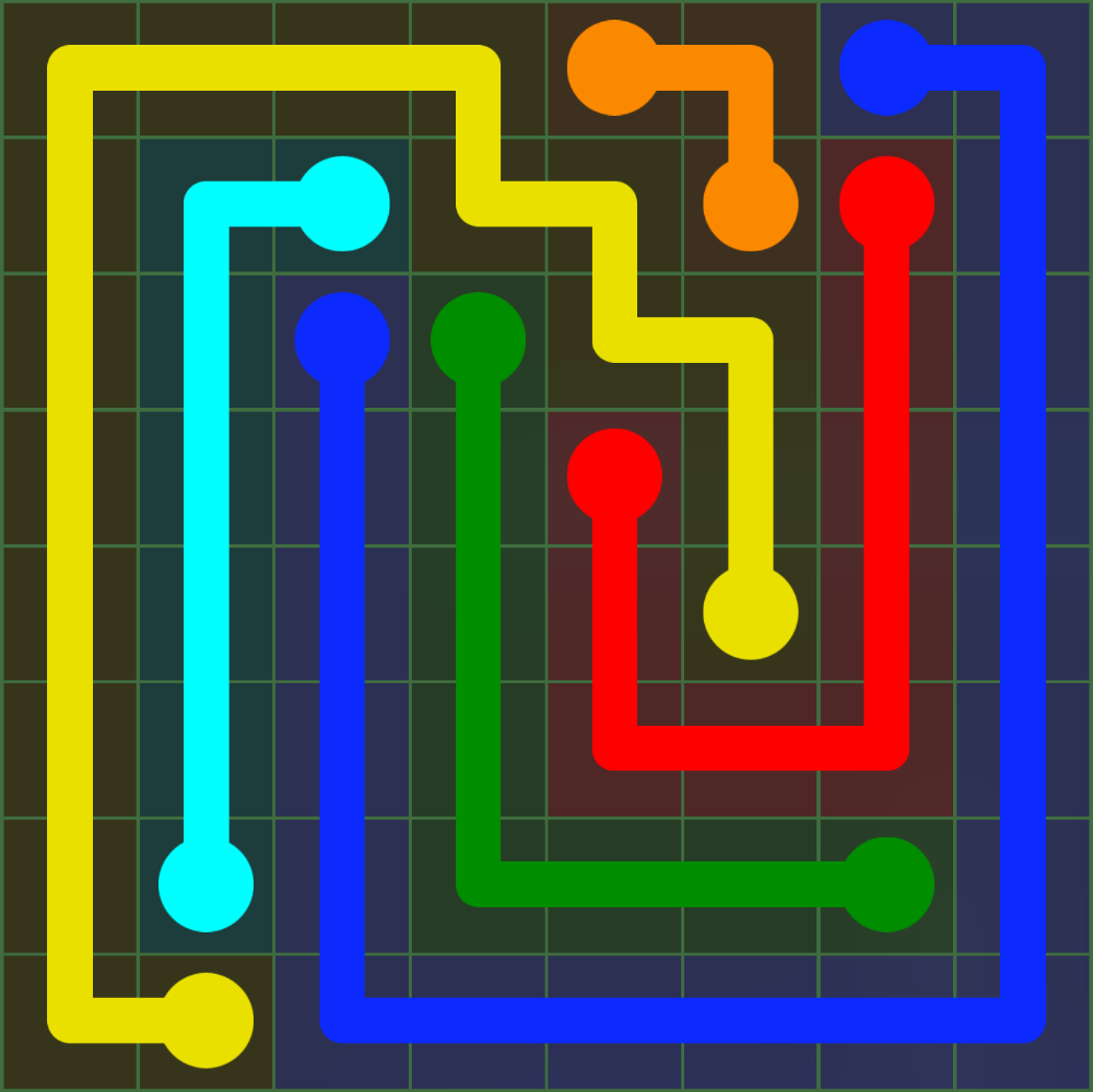 Flow Free 112 Solution