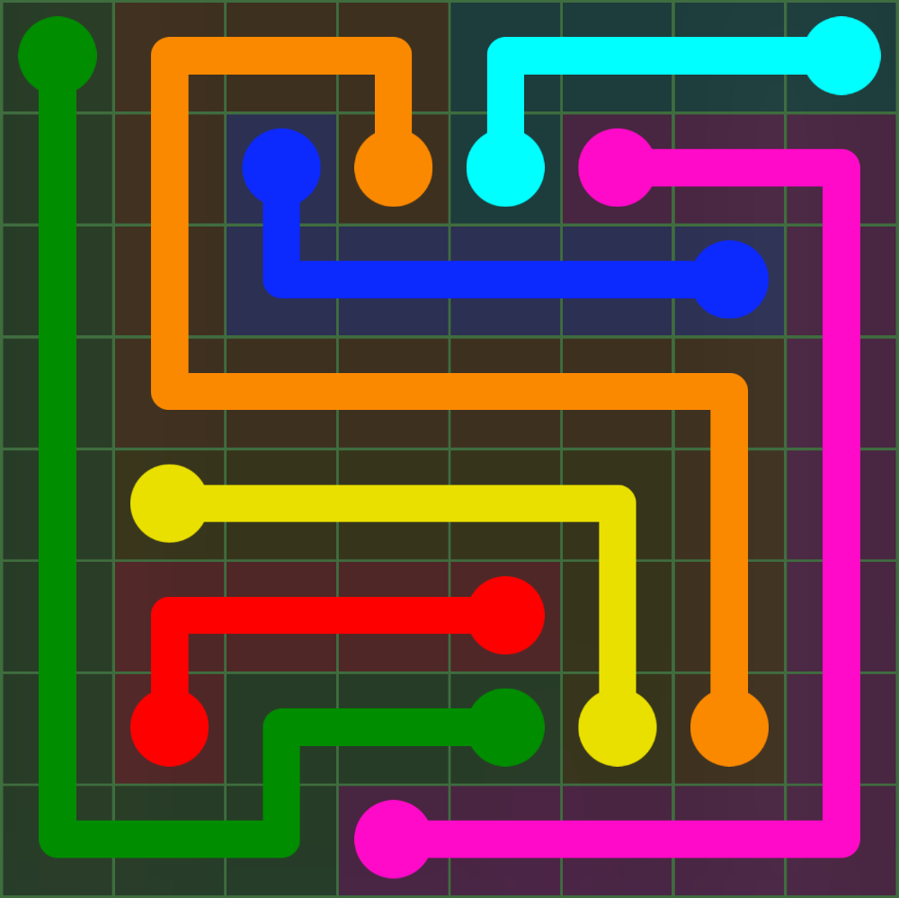 Flow Free 113 Solution