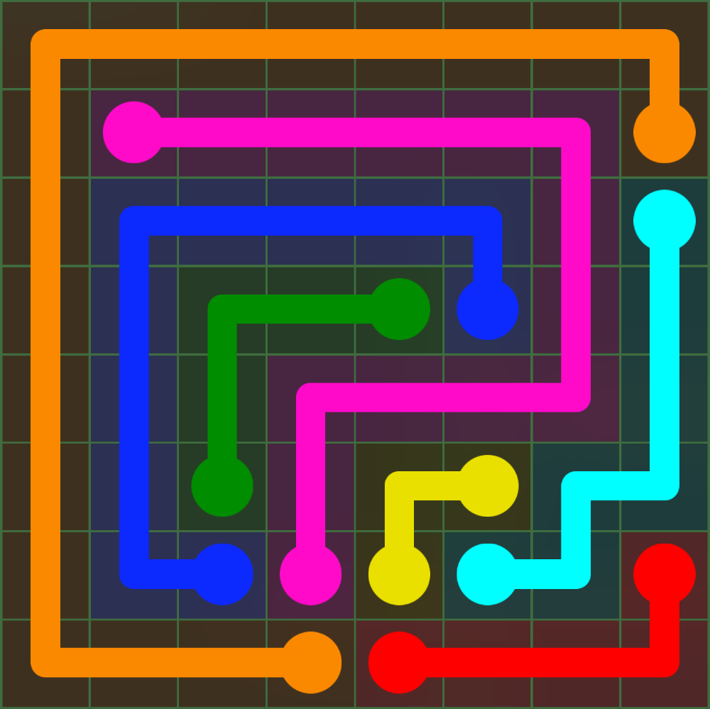 Flow Free 117 Solution