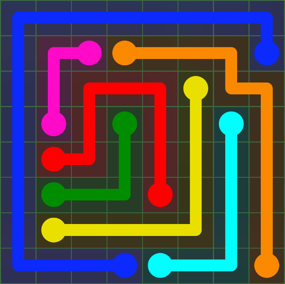 Flow Free 118 Solution