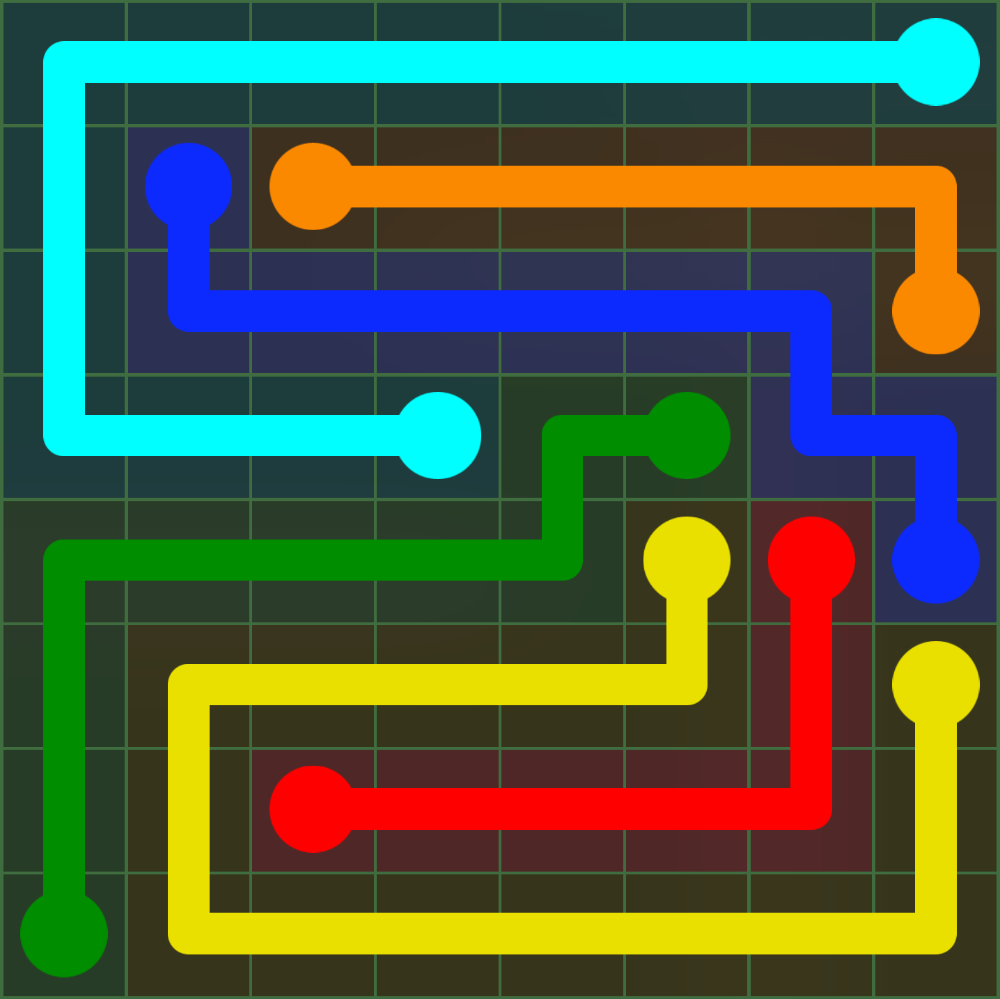 Flow Free 95 Solution