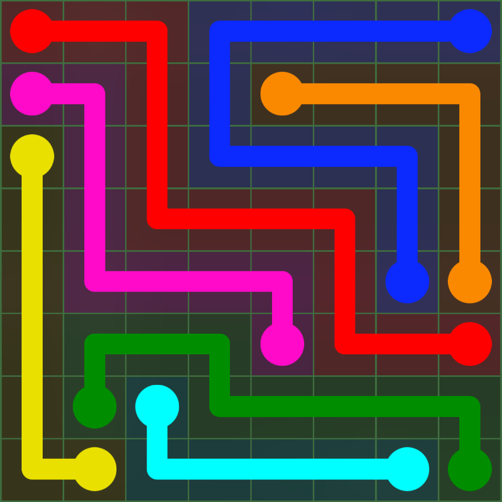 Flow Free 96 Solution