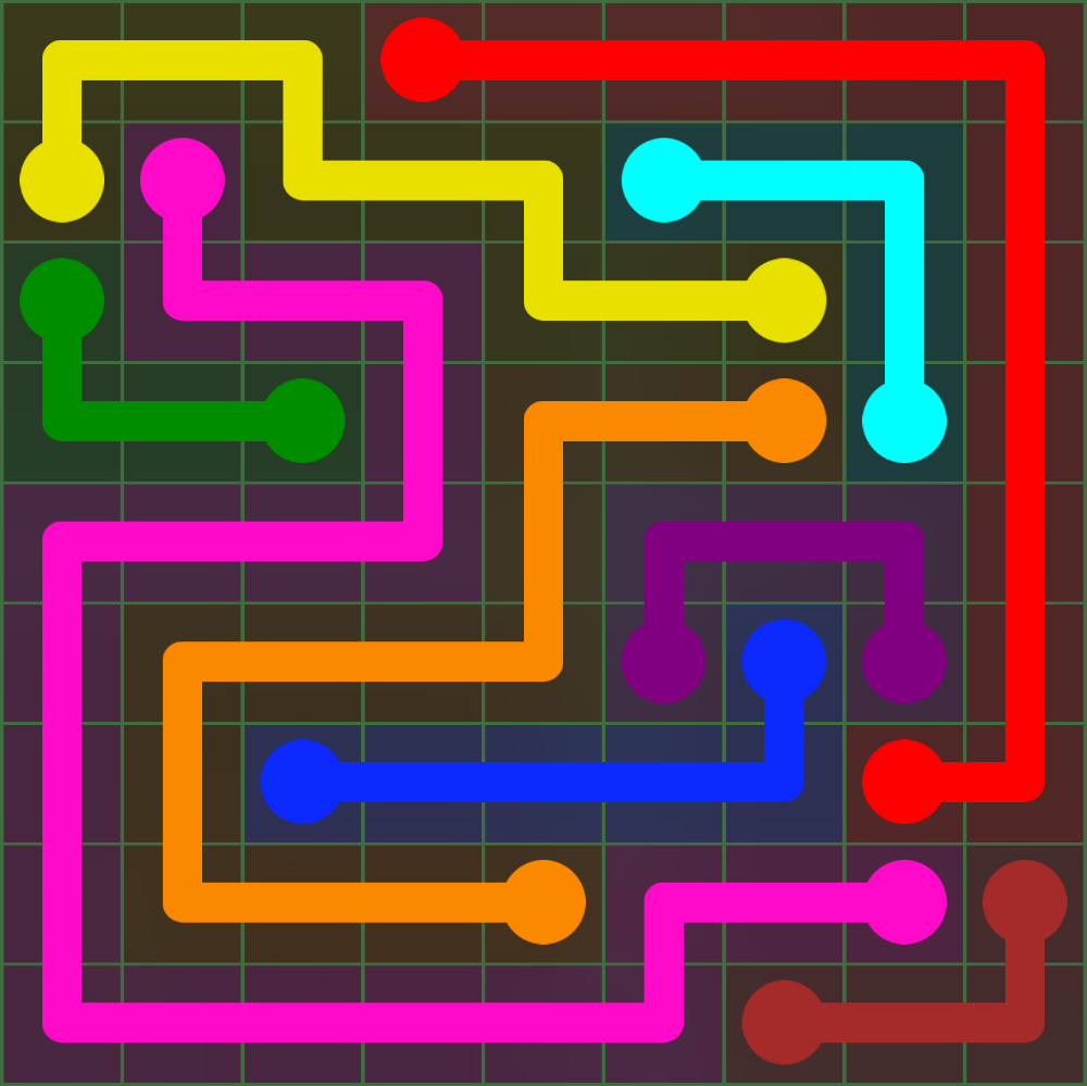 Flow Free 136 Solution