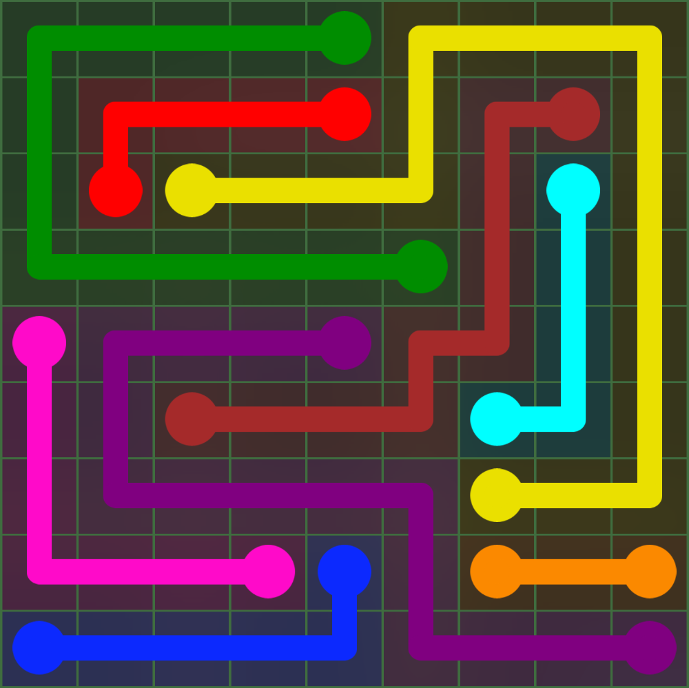 Flow Free 146 Solution