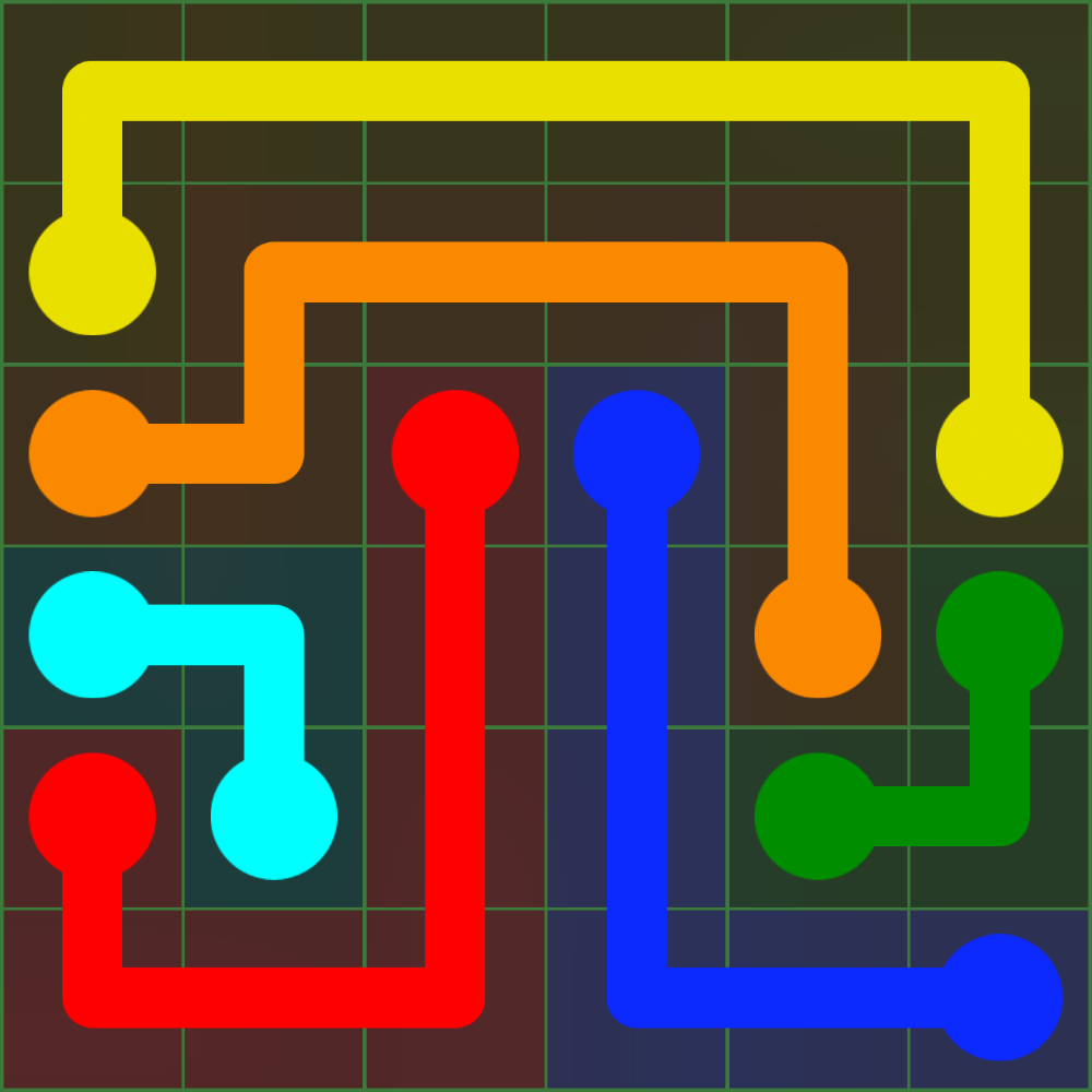 Flow Free 341 Solution