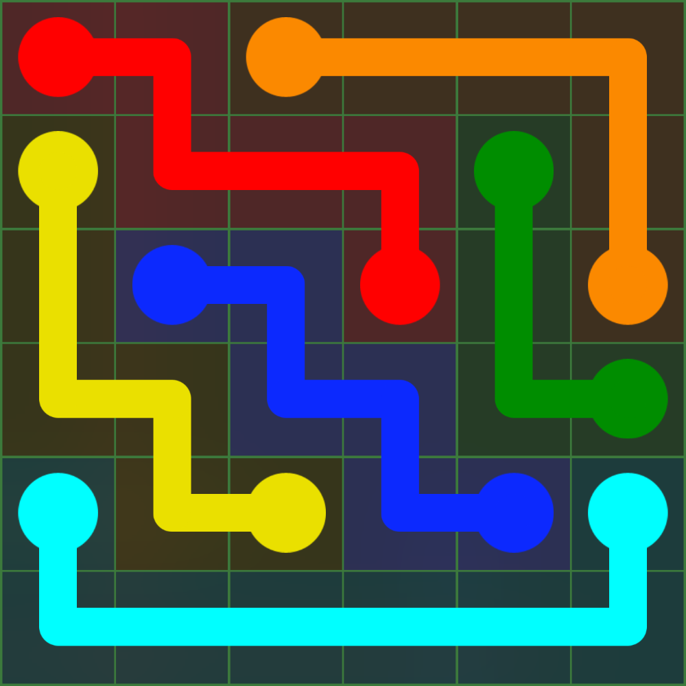 Flow Free 342 Solution