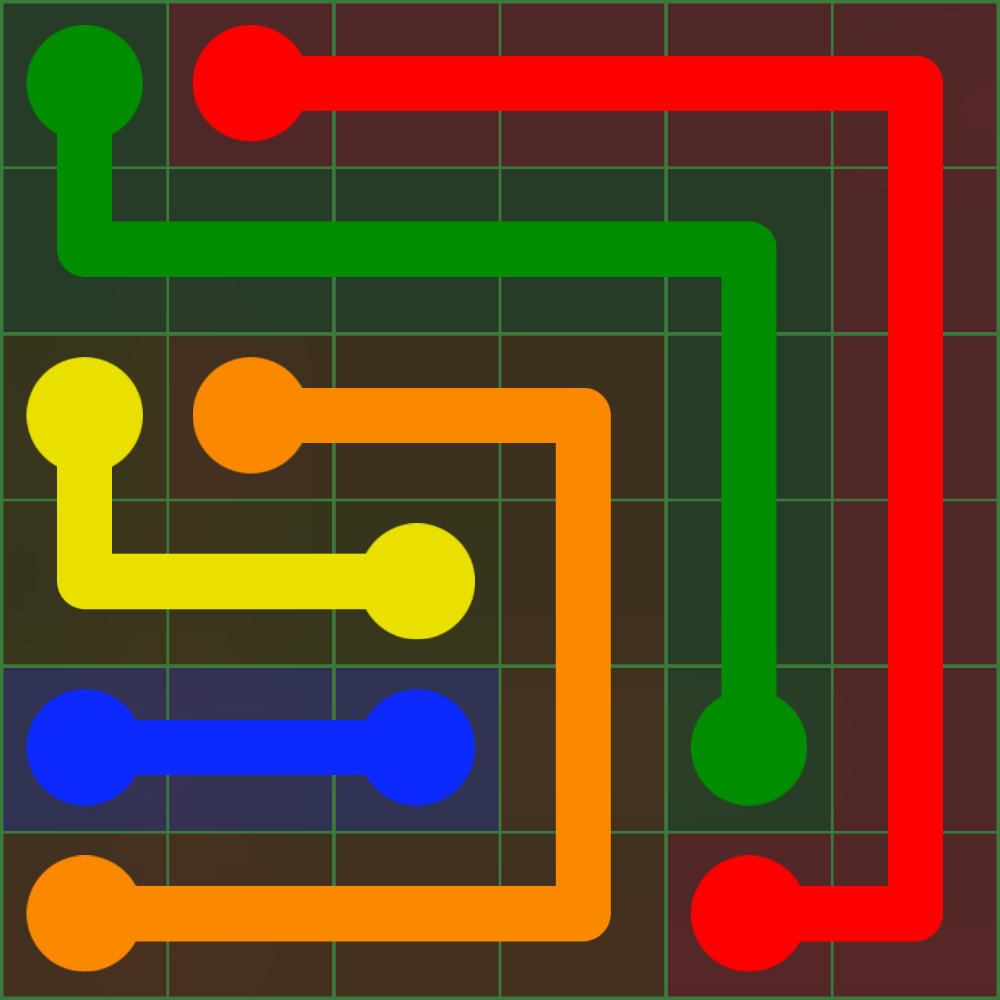 Flow Free 343 Solution