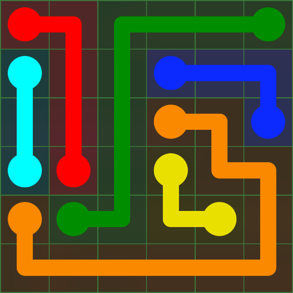 Flow Free 344 Solution