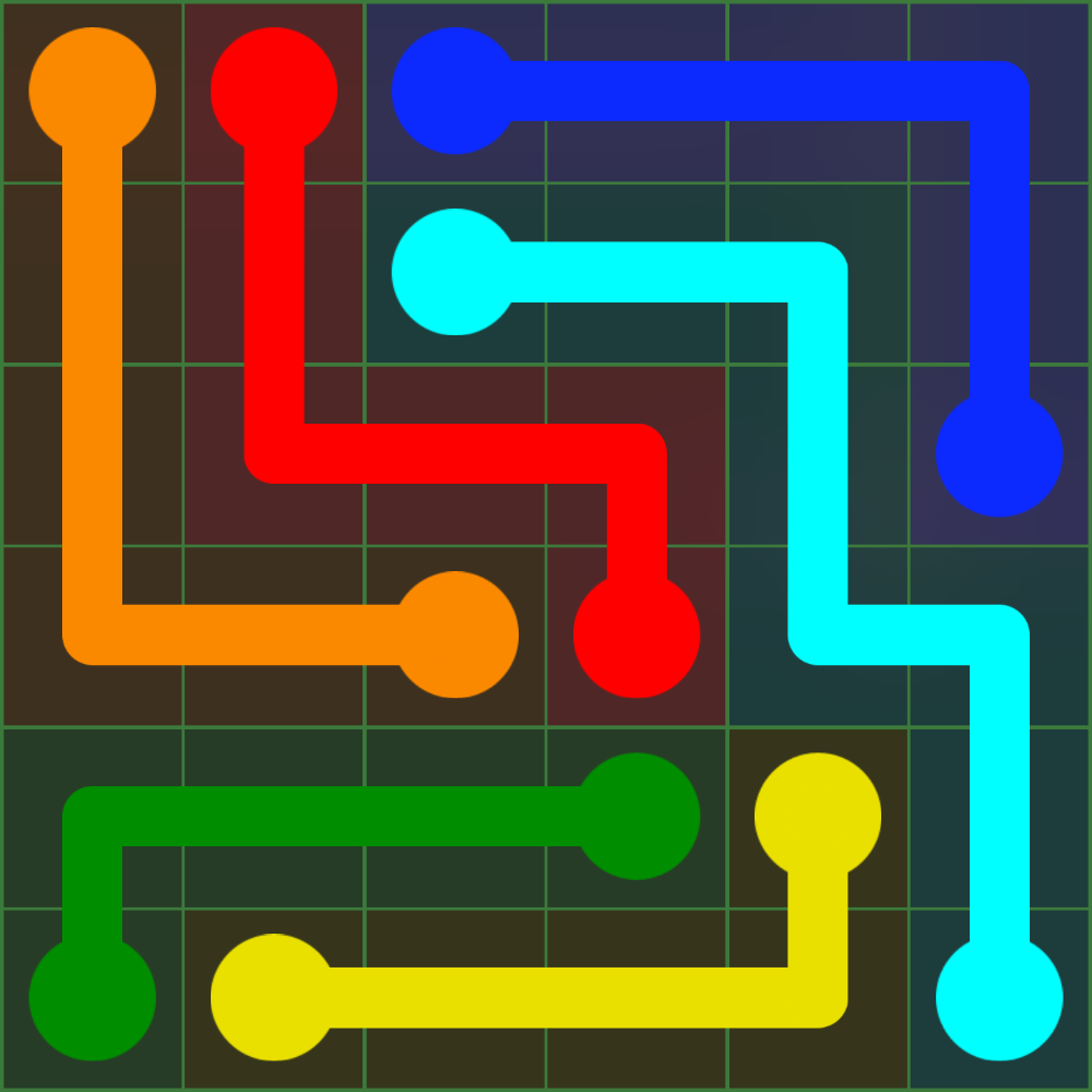 Flow Free 346 Solution
