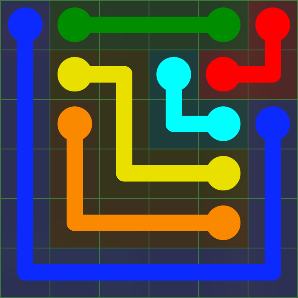 Flow Free 347 Solution