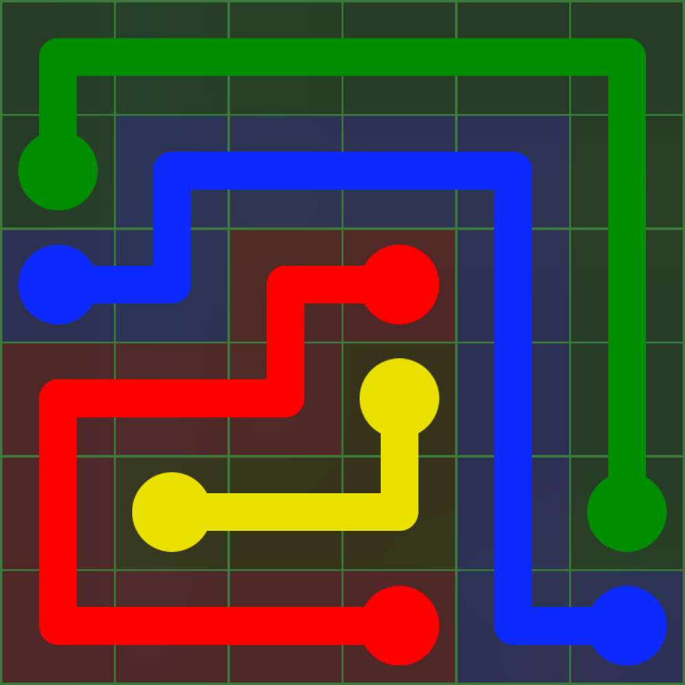 Flow Free 349 Solution