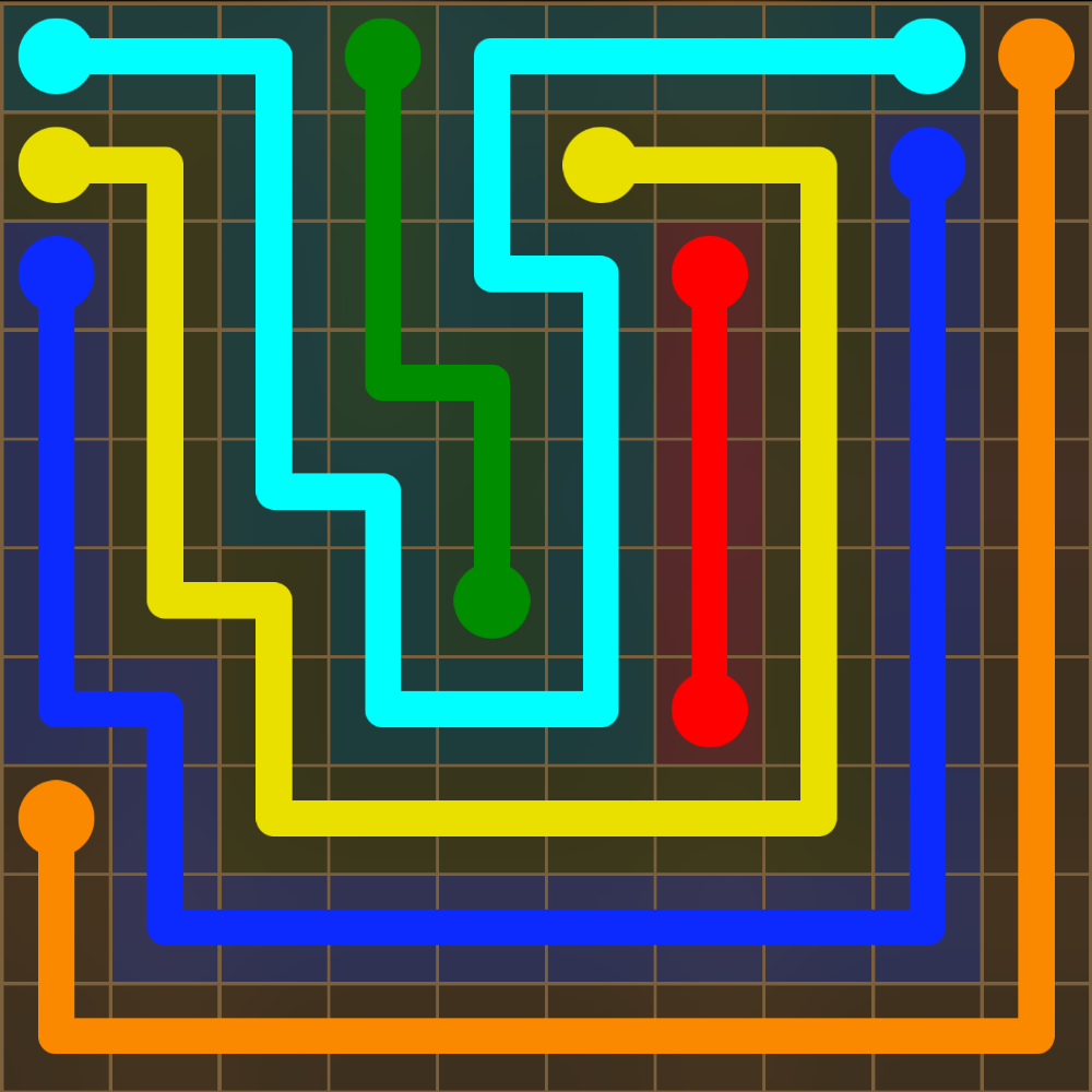 Flow Free 5649 Solution