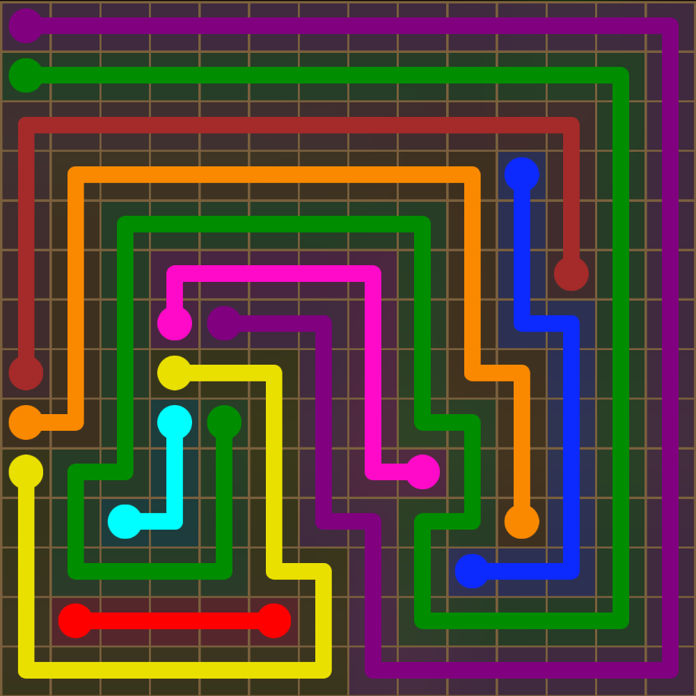 Flow Free 5653 Solution
