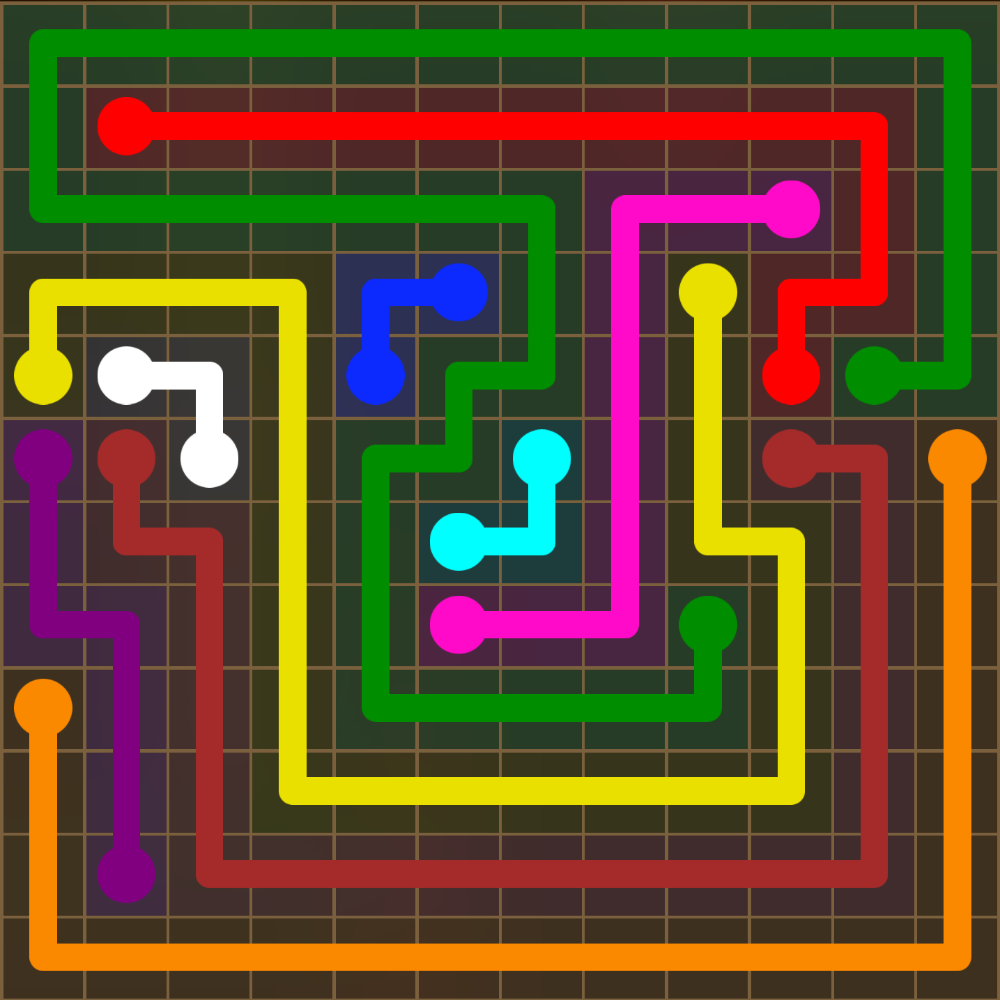 Flow Free 5659 Solution