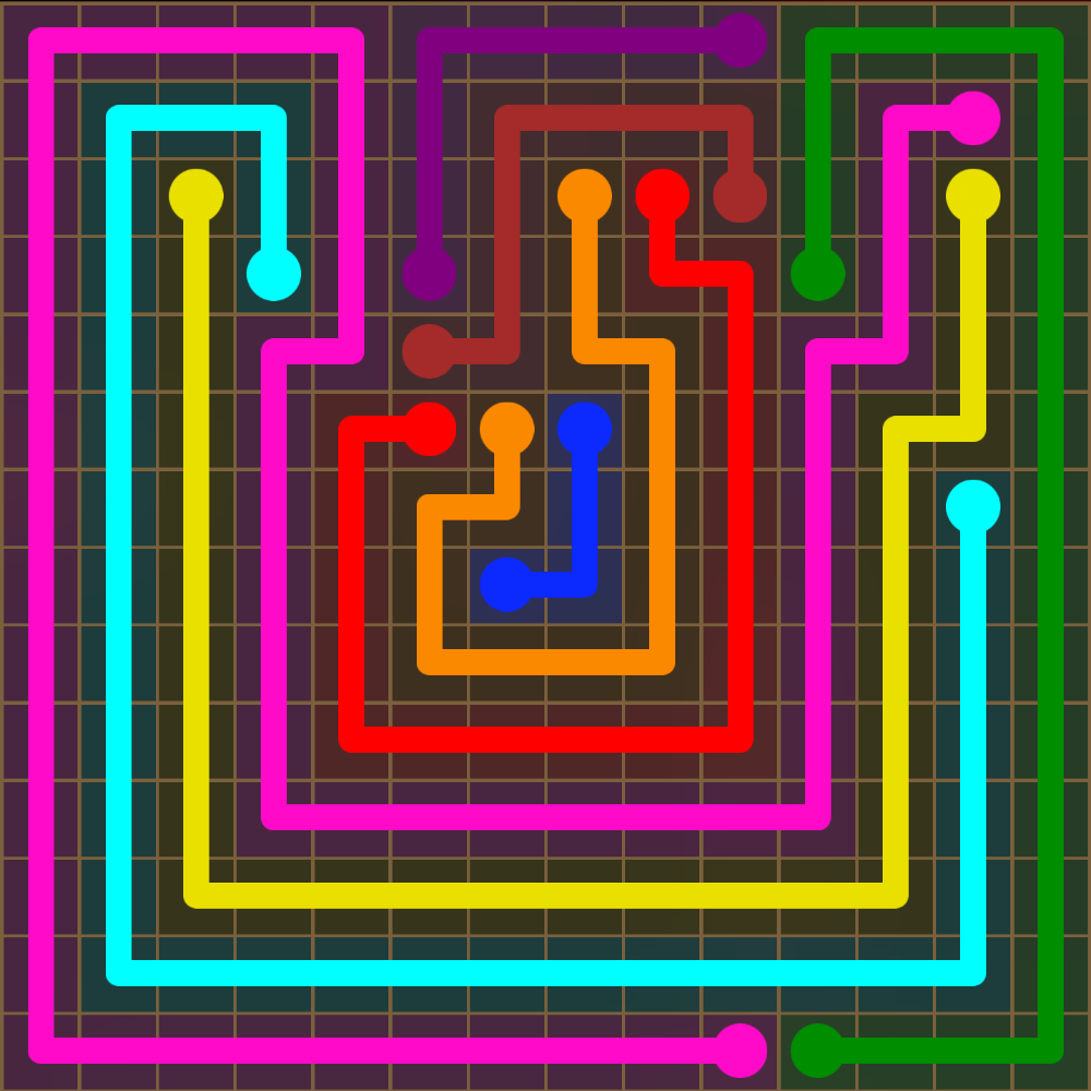 Flow Free 5661 Solution
