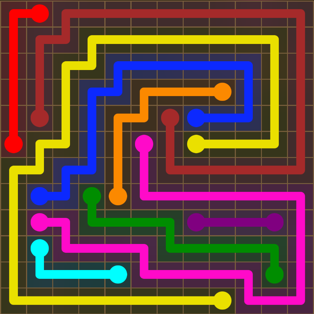 Flow Free 5663 Solution
