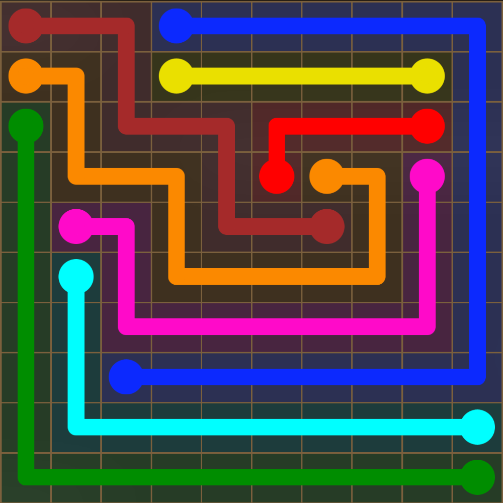 Flow Free 5665 Solution