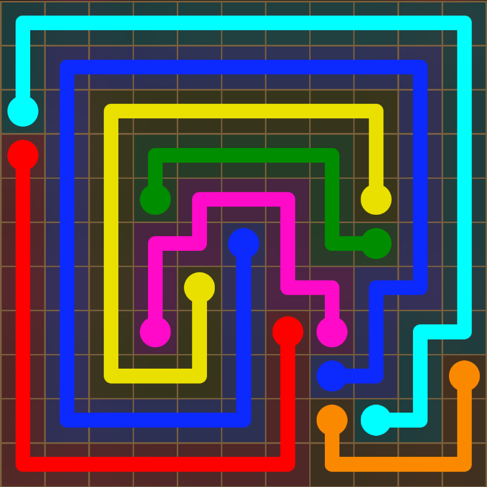 Flow Free 5666 Solution