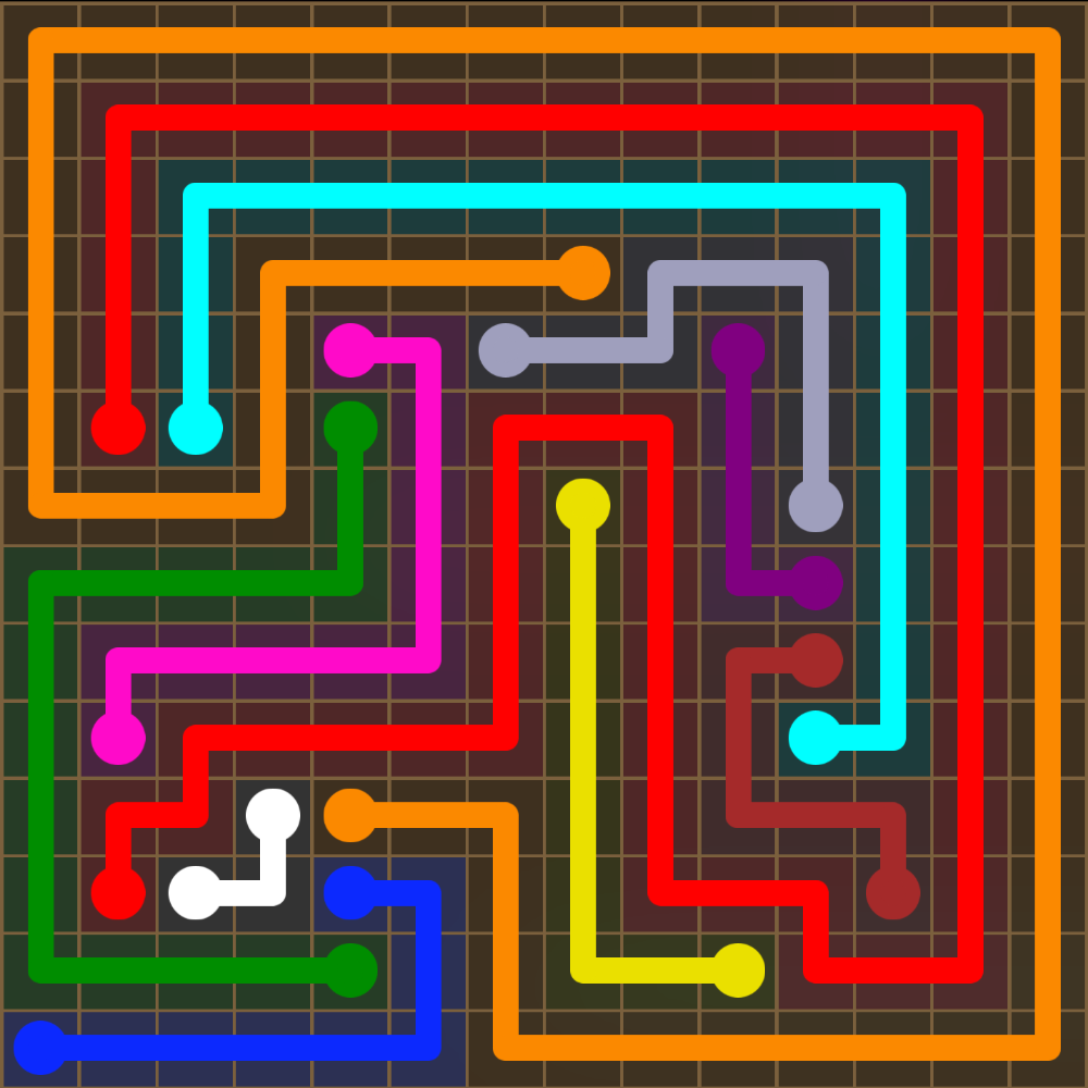 Flow Free 5669 Solution