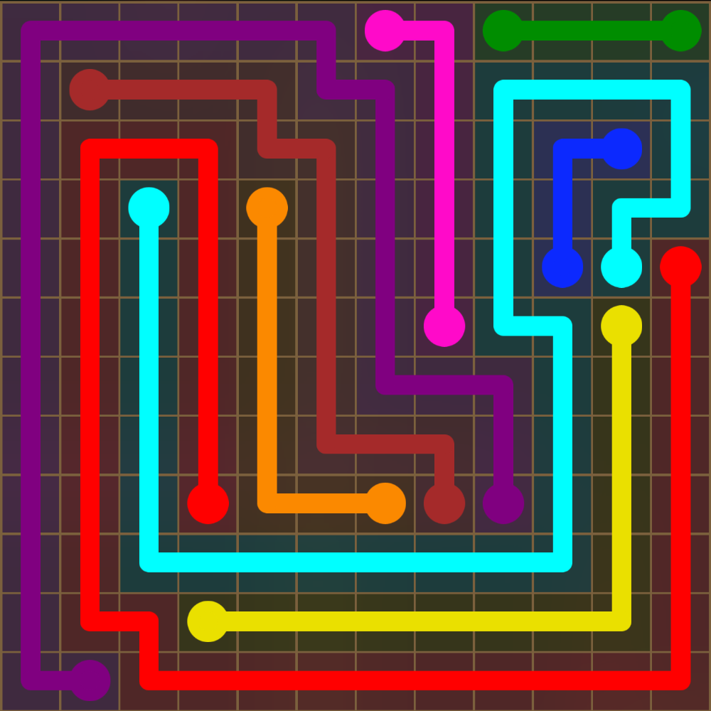 Flow Free 5555 Solution