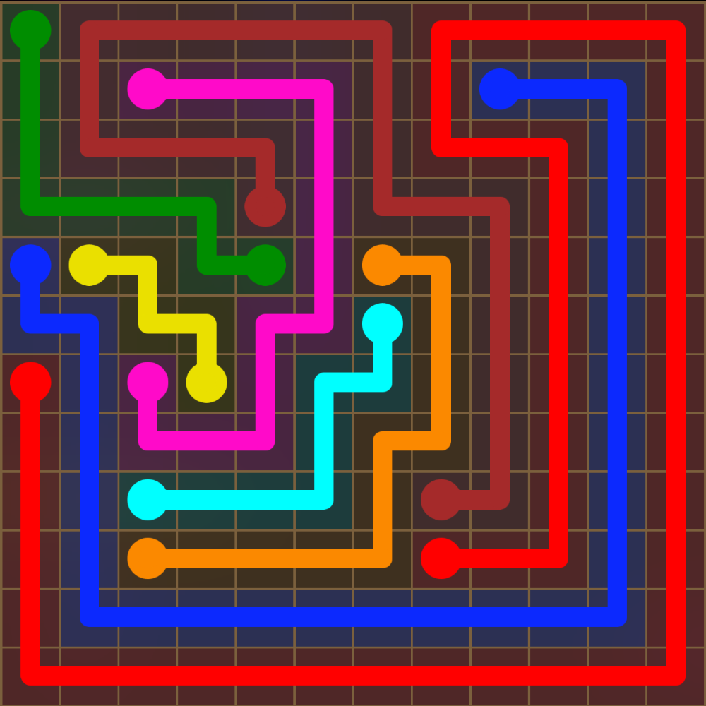 Flow Free 5559 Solution