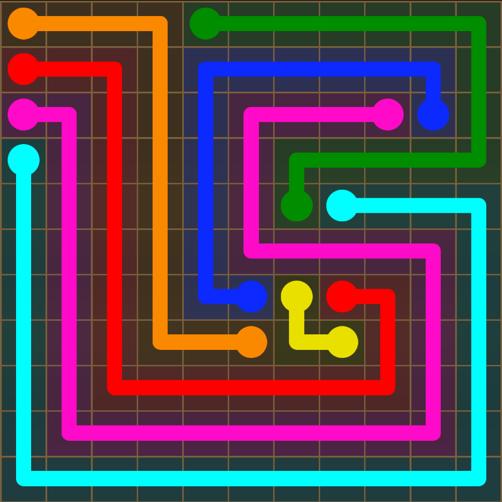 Flow Free 5560 Solution