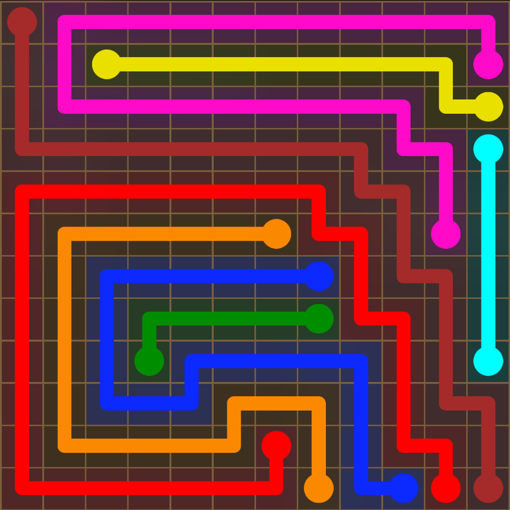 Flow Free 5563 Solution