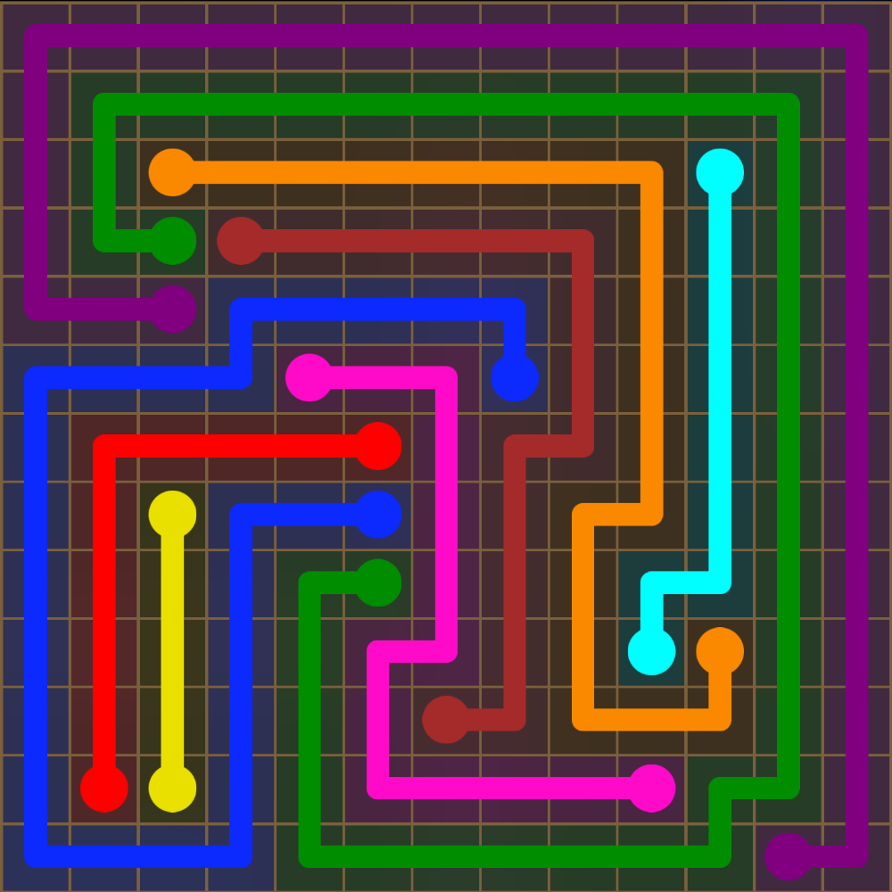 Flow Free 5564 Solution