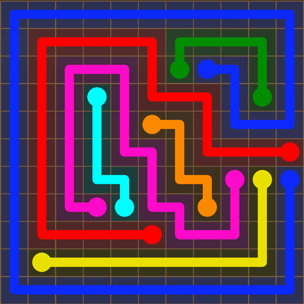 Flow Free 5568 Solution