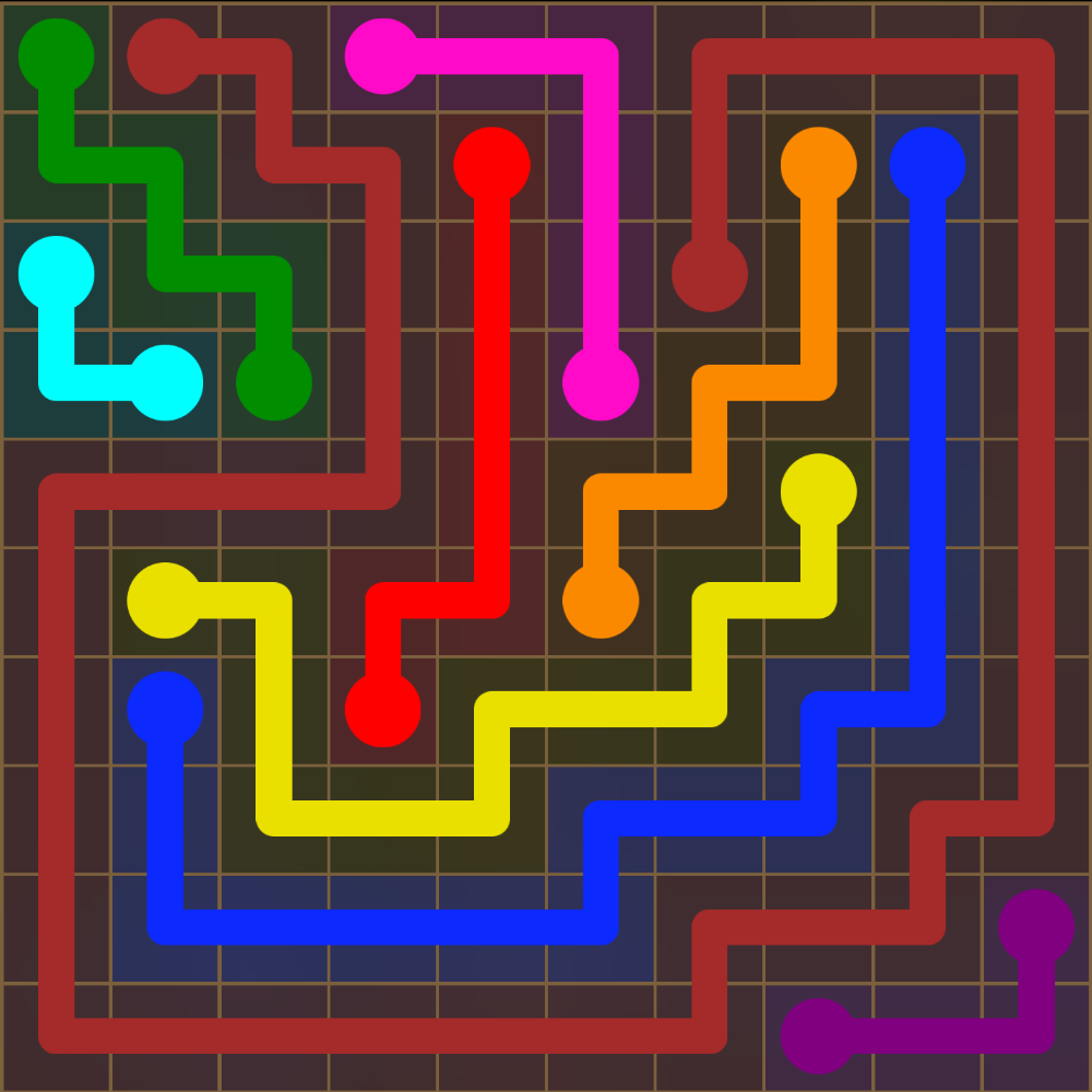 Flow Free 5569 Solution
