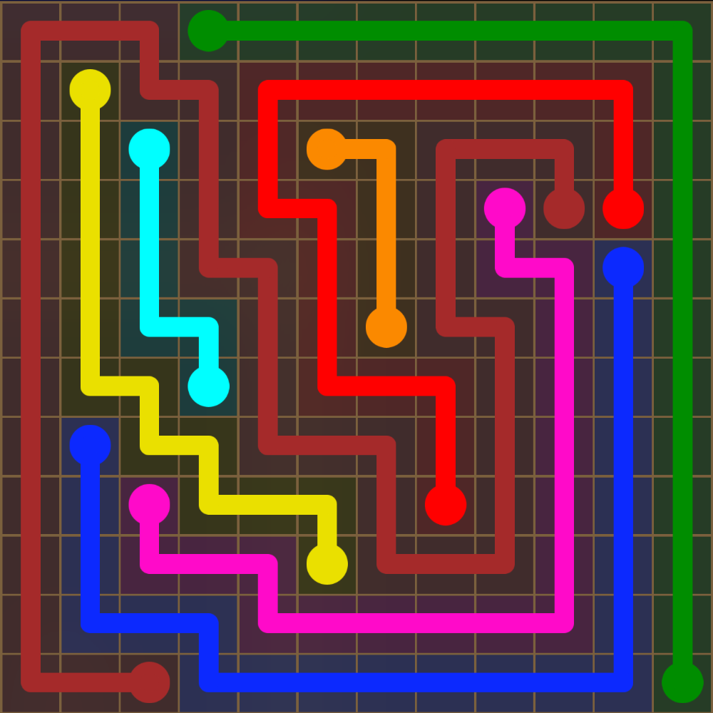 Flow Free 5571 Solution