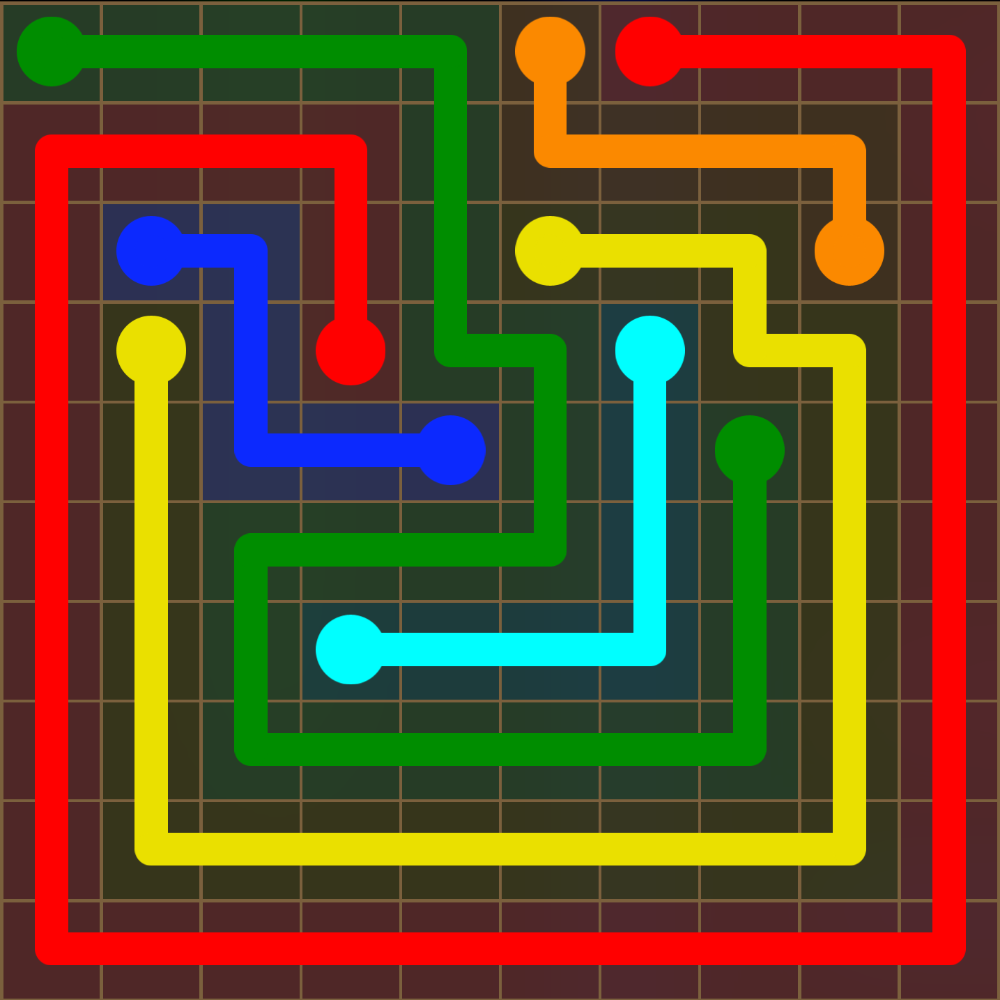 Flow Free 5577 Solution