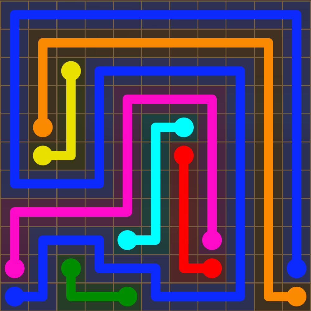 Flow Free 5578 Solution