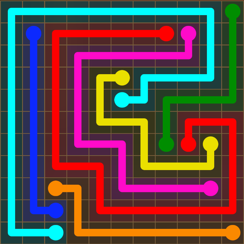 Flow Free 5584 Solution