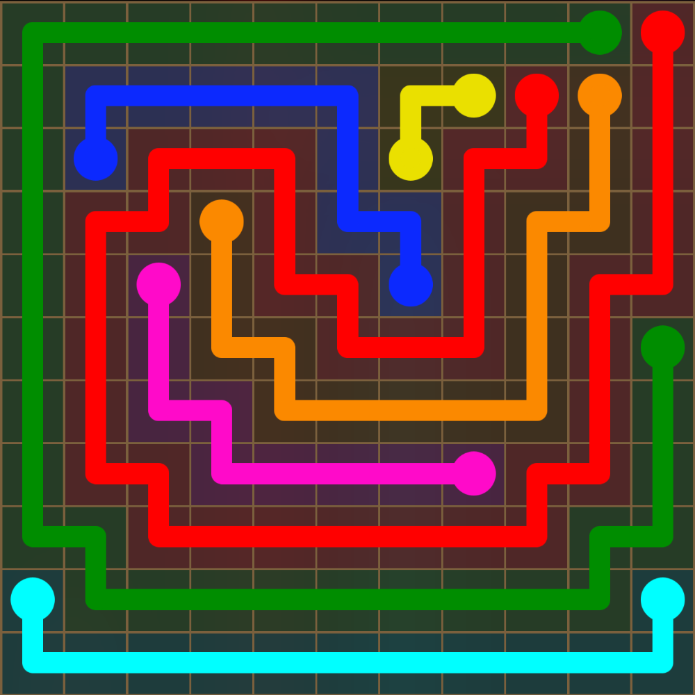 Flow Free 5592 Solution