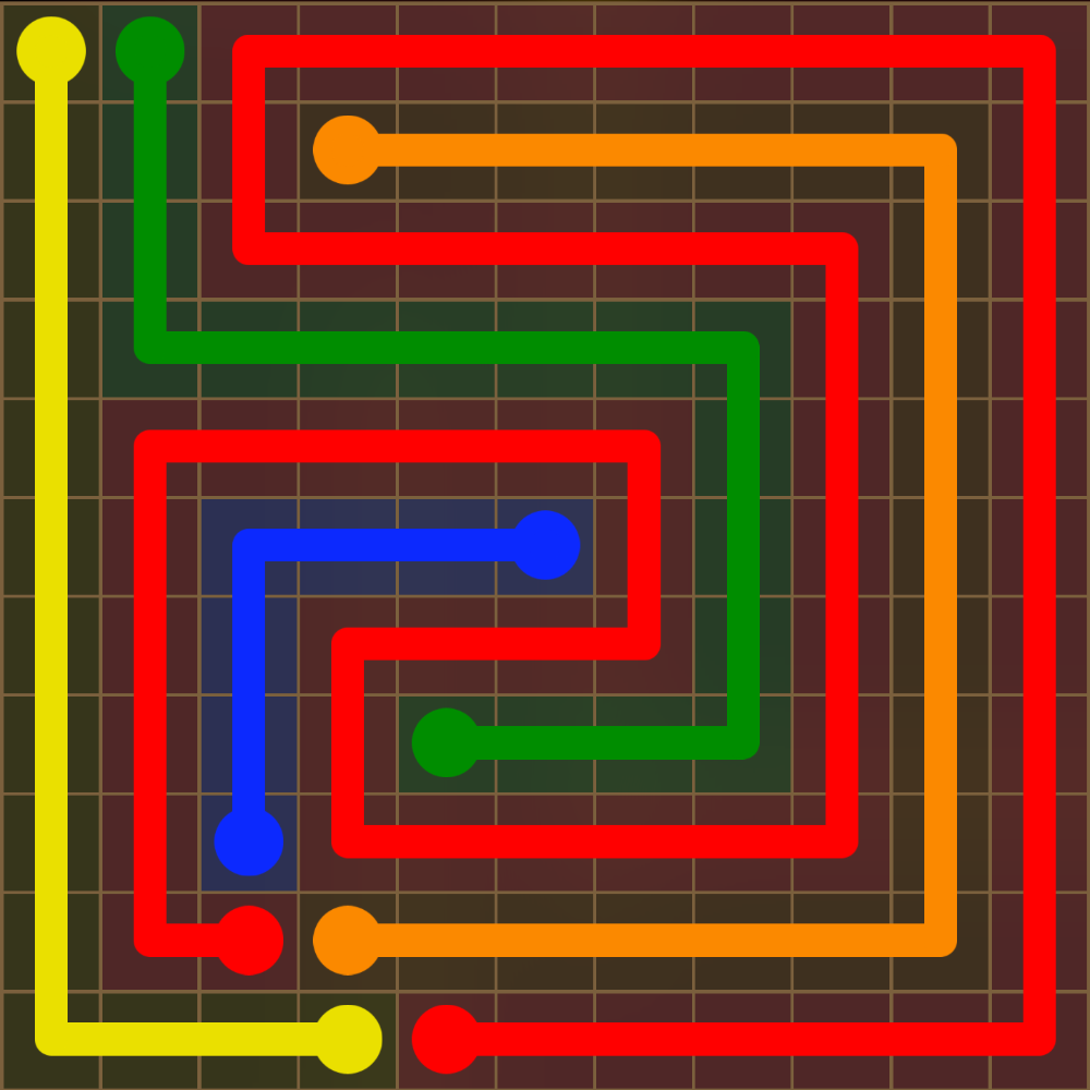 Flow Free 5594 Solution