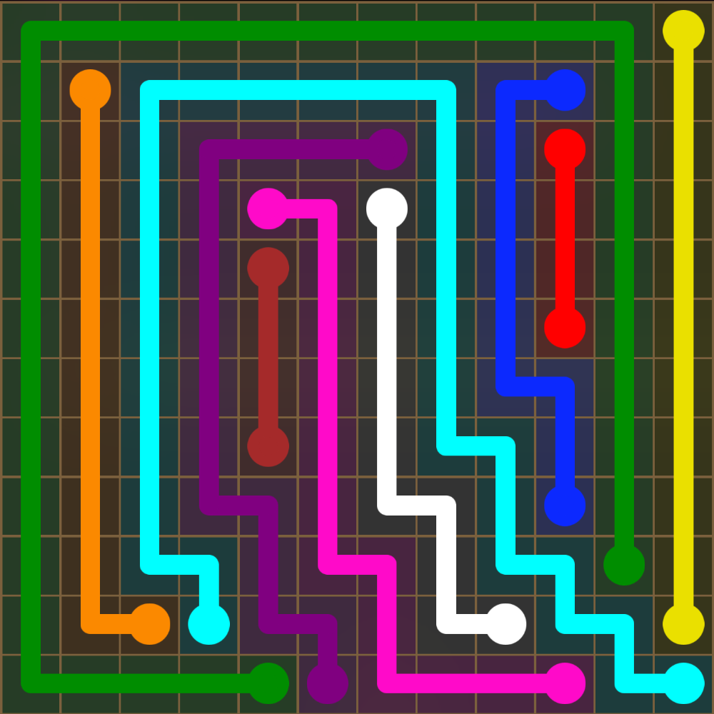 Flow Free 5595 Solution