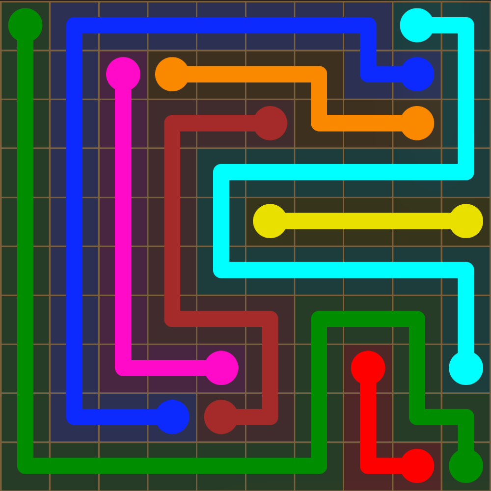 Flow Free 5601 Solution