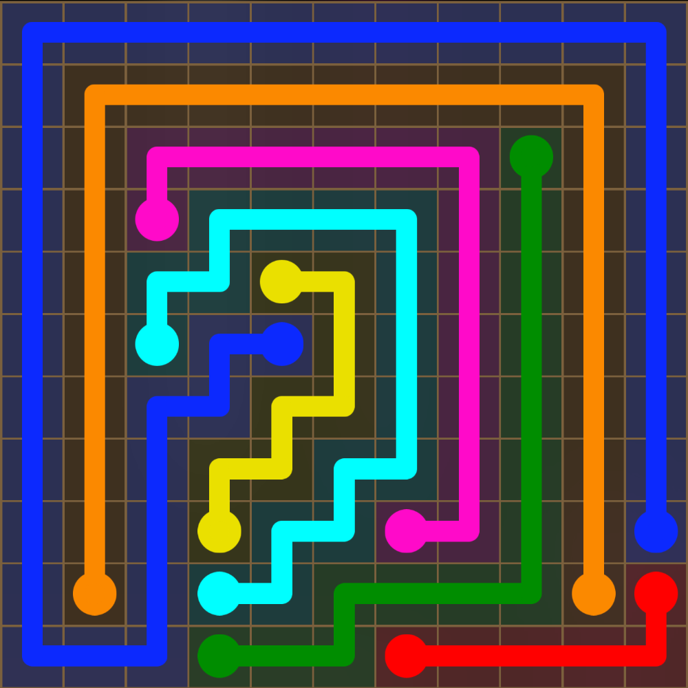 Flow Free 5602 Solution