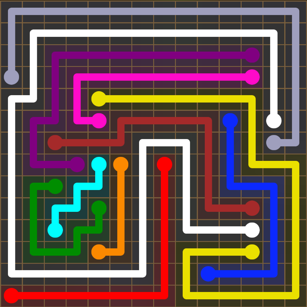 Flow Free 5621 Solution