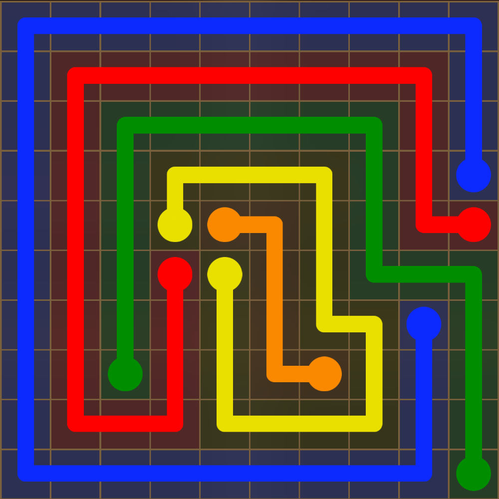 Flow Free 5633 Solution