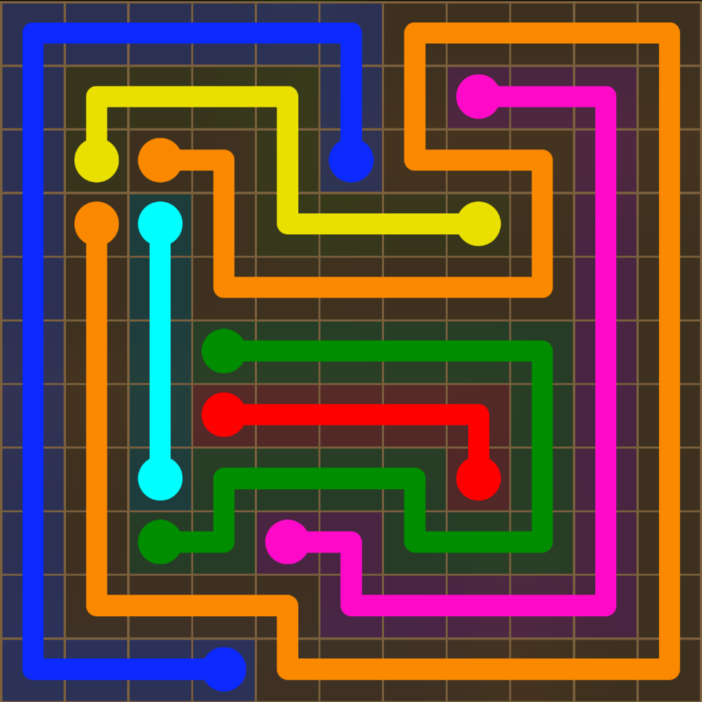 Flow Free 5634 Solution