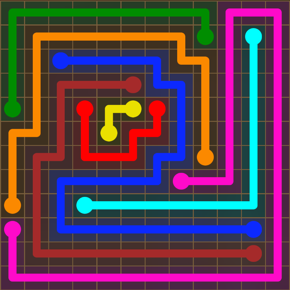 Flow Free 5611 Solution