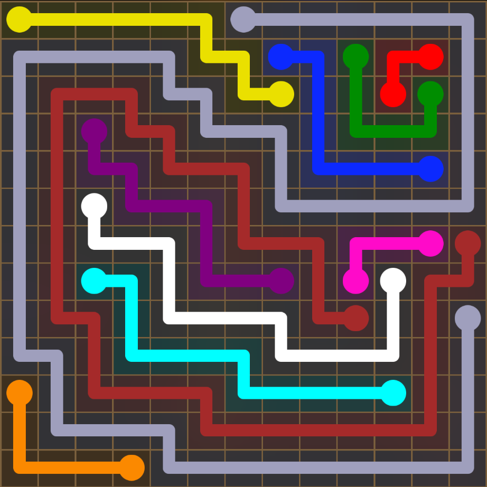 Flow Free 5614 Solution